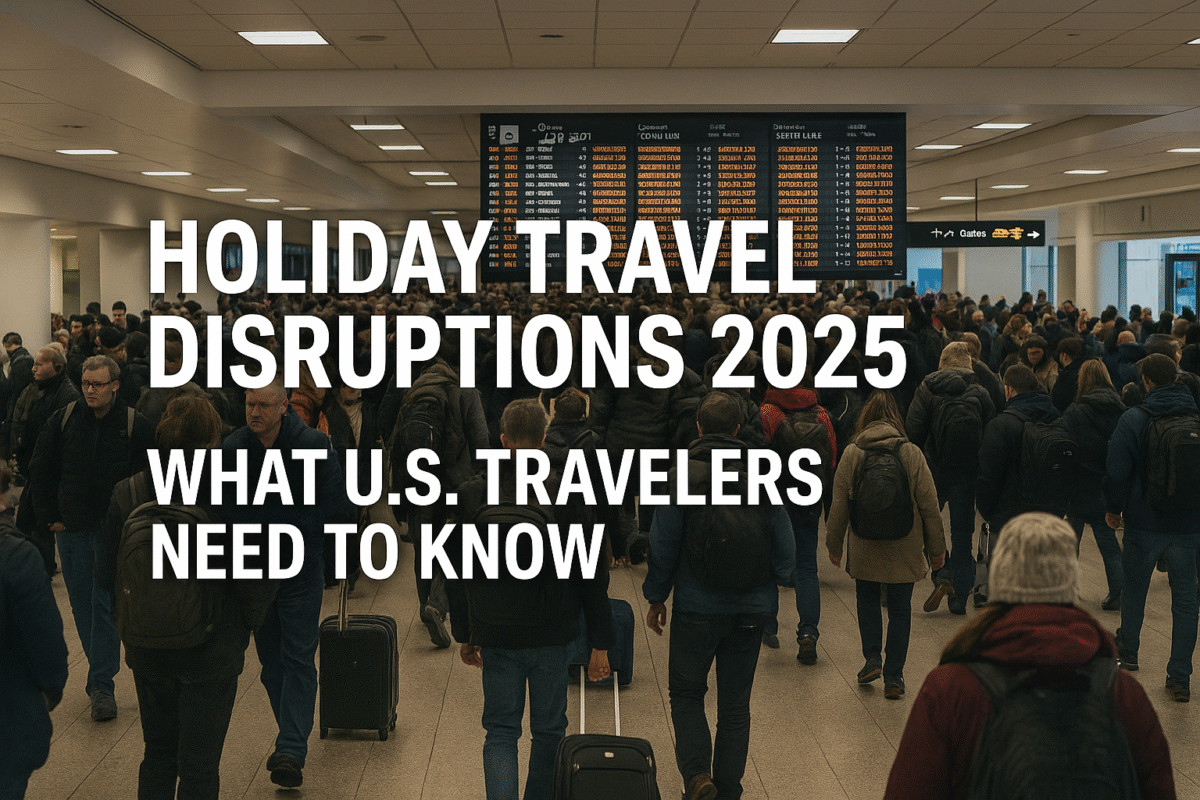 Holiday Travel Disruptions 2025