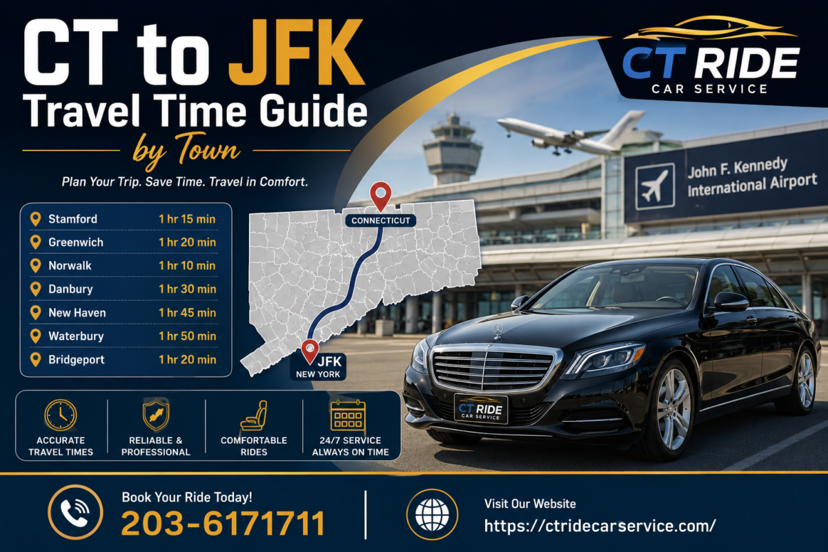 CT to JFK transportation