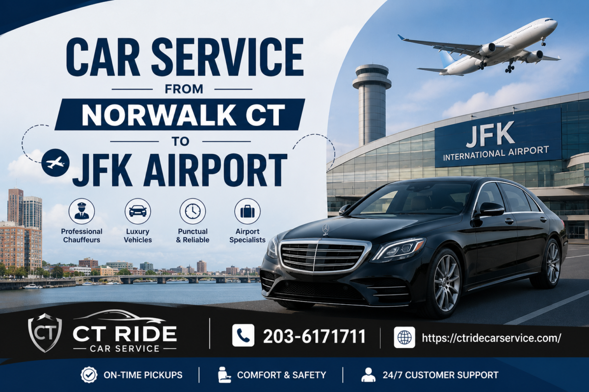 Norwalk CT to JFK Car Service