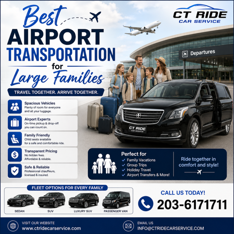 SUV airport car service CT