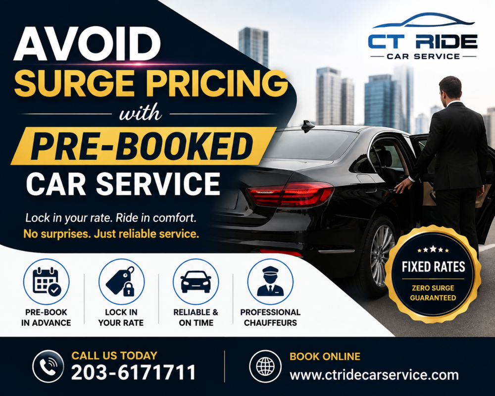 no surge pricing airport car service
