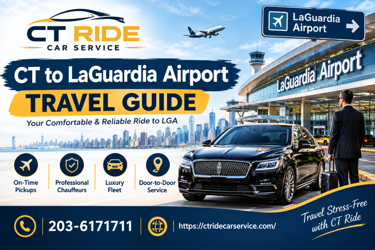 CT to LGA airport transportation
