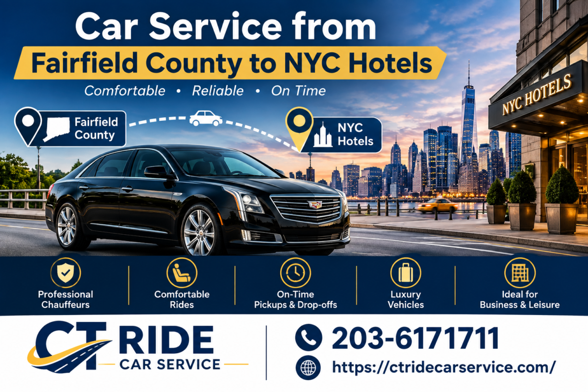 Fairfield County to NYC car service
